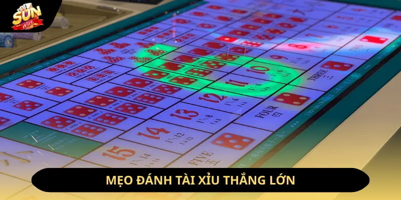 Mẹo đánh tài xỉu thắng lớn