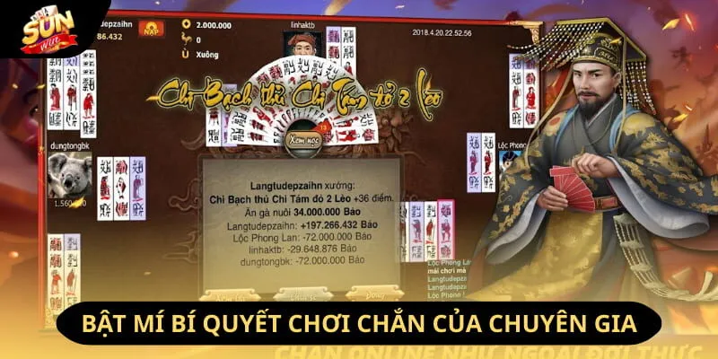 Hướng Dẫn Chi Tiết Cách Chơi Game Bài Chắn Sunwin Chuẩn 2026 4 Sunwin Một số kinh nghiệm hiệu quả