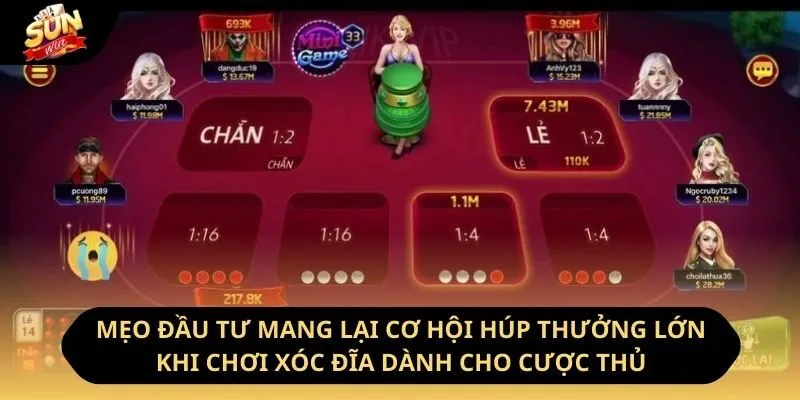 Xóc Đĩa Sunwin - Hướng Dẫn Tường Tận Cách Chơi Cho Tân Binh 3 Sunwin Mẹo đầu tư mang lại cơ hội húp thưởng lớn khi chơi xóc đĩa dành cho cược thủ